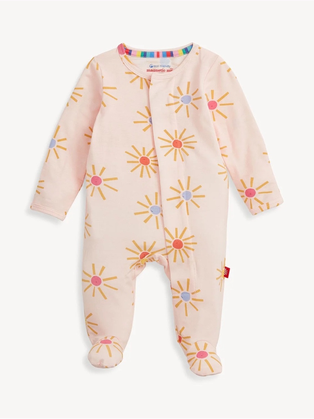 Magnetic Me Footie - Pink Sunprint